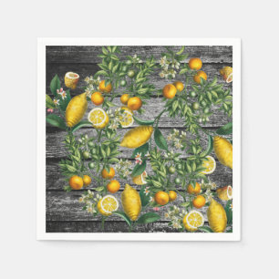 Rustic Citrus Garden Servet