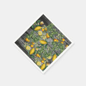 Rustic Citrus Garden Servet (Hoek)