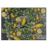 Rustic Citrus Garden Snijplank (Voorkant)
