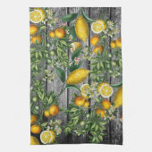Rustic Citrus Garden Theedoek (Verticaal)