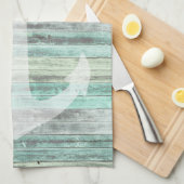 Rustic Coastal Decor Anchor Theedoek (Quarter Fold)