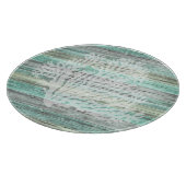 Rustic Coastal Decor Coral Snijplank (Hoek)