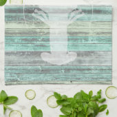 Rustic Coastal Decor Lobster Theedoek (Gevouwen)