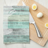 Rustic Coastal Decor Lobster Theedoek (Quarter Fold)