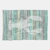 Rustic Coastal Decor Lobster Theedoek (Horizontaal)