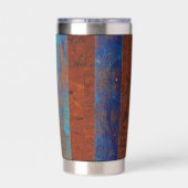 Rustic Coastal Water Bottle Geïsoleerde Drinkbeker (Achterkant)