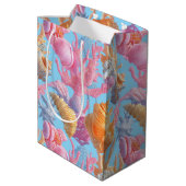 Rustic Coastal - Zeeschelpen, Zeesterren, Reef (18 Medium Cadeauzakje (Achterkant Gekanteld)