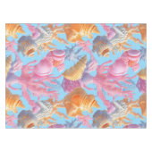 Rustic Coastal - Zeeschelpen, Zeesterren, Reef (18 Tafelkleed (Voorkant (Horizontaal))