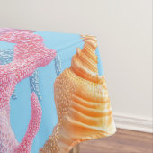 Rustic Coastal - Zeeschelpen, Zeesterren, Reef (18 Tafelkleed (Voorbeeld)