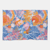 Rustic Coastal - Zeeschelpen, Zeesterren, Reef (19 Theedoek (Horizontaal)