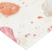 Rustic Coastal - Zeeschelpen, Zeesterren, Reef (28 Tafelkleed (Gekanteld)