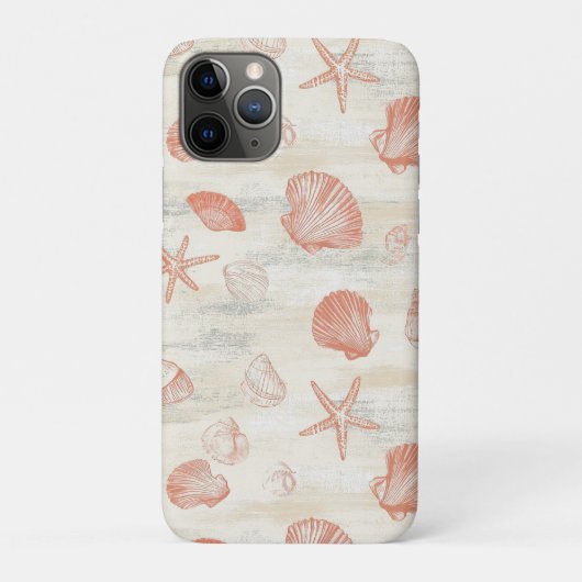 Rustic Coastal - Zeeschelpen, Zeesterren, Reef (29 Case-Mate iPhone Case (Achterkant)
