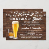 Rustic Cocktails & Brews voor ik repetitie doe Kaart (Voorkant / Achterkant)