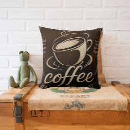 Rustic Coffee Bar Decor Gift Kussen