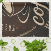 Rustic Coffee Bar Decor Gift Theedoek (Gevouwen)