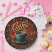 Rustic Coffee Papieren Bordje (Feest)