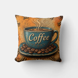 Rustic Coffee Vintage Farmhouse Kitchen Decor Kussen