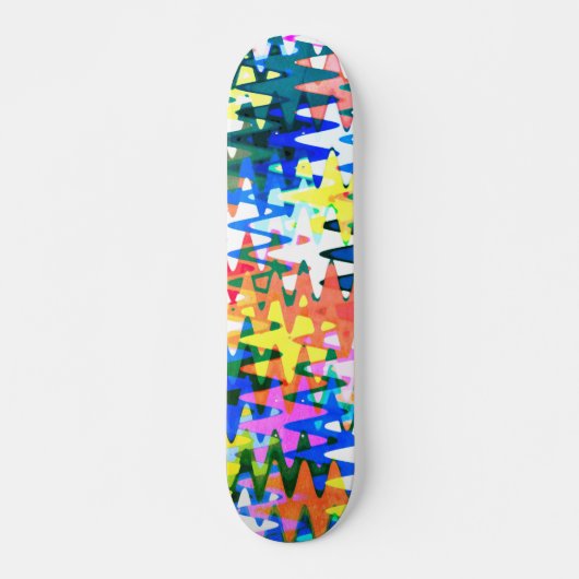 Rustic Colorful Persoonlijk Skateboard (Voorkant)