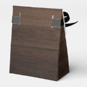 Rustic Confirmation Party Script Church Cross Bedankdoosjes (Achterkant)