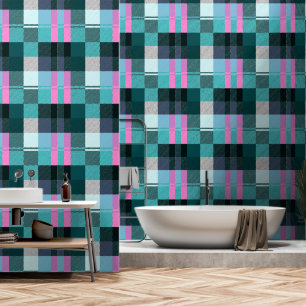 Rustic Contemporary Plaid Behang