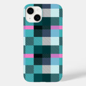 Rustic Contemporary Plaid Case-Mate iPhone Case (Achterkant)