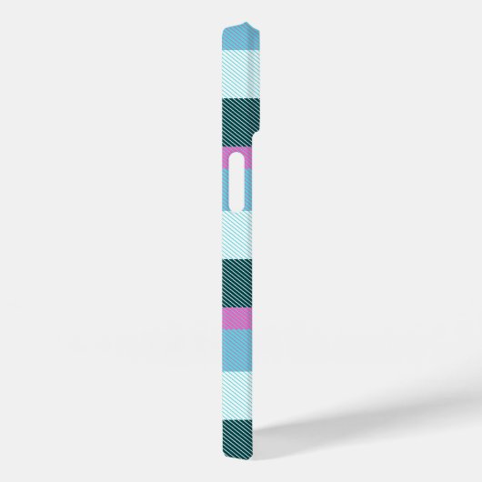 Rustic Contemporary Plaid Case-Mate iPhone Case (Achterkant / Rechts)