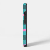 Rustic Contemporary Plaid iPhone Hoesje (Linkerkant)