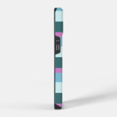 Rustic Contemporary Plaid iPhone Hoesje (Rechterkant)