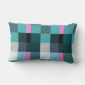 Rustic Contemporary Plaid Kussen (Achterkant)