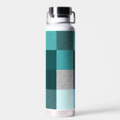 Rustic Contemporary Plaid Waterfles (Achterkant)