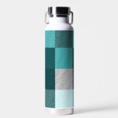 Rustic Contemporary Plaid Waterfles (Voorkant)