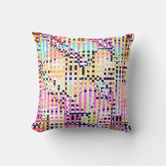 Rustic COOL Murray Abstract patroon Buitenkussen (Voorkant)