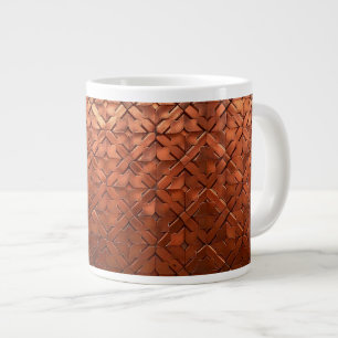 Rustic Copper Look Coffee Mok