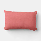 Rustic Coral Princess Monogram Kussen (Achterkant)