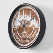 Rustic Cottage Cabin Barn | Custom Family Name (Hoek)