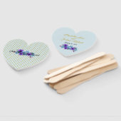 Rustic Cottage Rozen Wedding Suite Ceremony Party Handwaaier (Niet-gemonteerd)