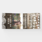 Rustic Country 2023 Afstuderen Foto deur Spandoek (Horizontaal)