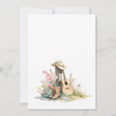 Rustic Country 30th Birthday Party Kaart (Achterkant)