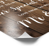 Rustic Country Barn BEDANKT U Foto Afdruk (Hoek)