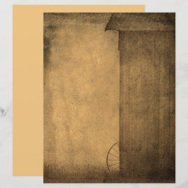 Rustic Country Barn Brown Sepia  textuur