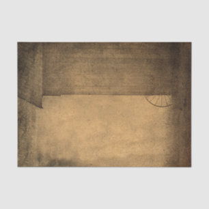 Rustic Country Barn Brown Sepia  textuur Tissuepapier
