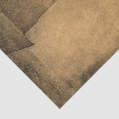 Rustic Country Barn Brown Sepia  textuur Tissuepapier (Detail)