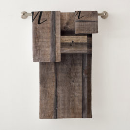 Rustic Country Barn Farmhouse Bad Handdoek