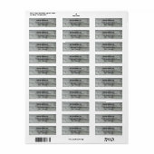 Rustic Country Barn We hebben het nieuwe adreslabe Etiket (Full Sheet)