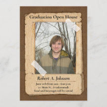 Rustic Country Boy's Afstuderen Open House I