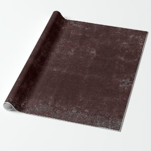 Rustic Country Brown Grunge Texture  Cadeaupapier
