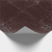 Rustic Country Brown Grunge Texture  Cadeaupapier (Hoek)