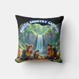  Rustic Country Camping Trip Kussen