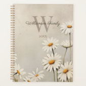 Rustic Country Daisy Planner (Voorkant)