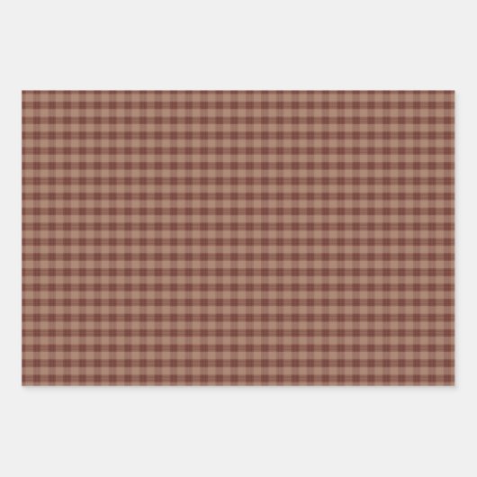 Rustic Country en Whimsical Homespun Inpakpapier Vel (Voorkant)